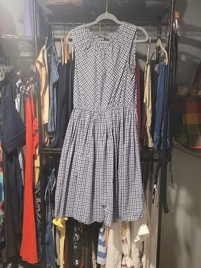 5 For $25 Merona Blue and White Gingham Sundress
